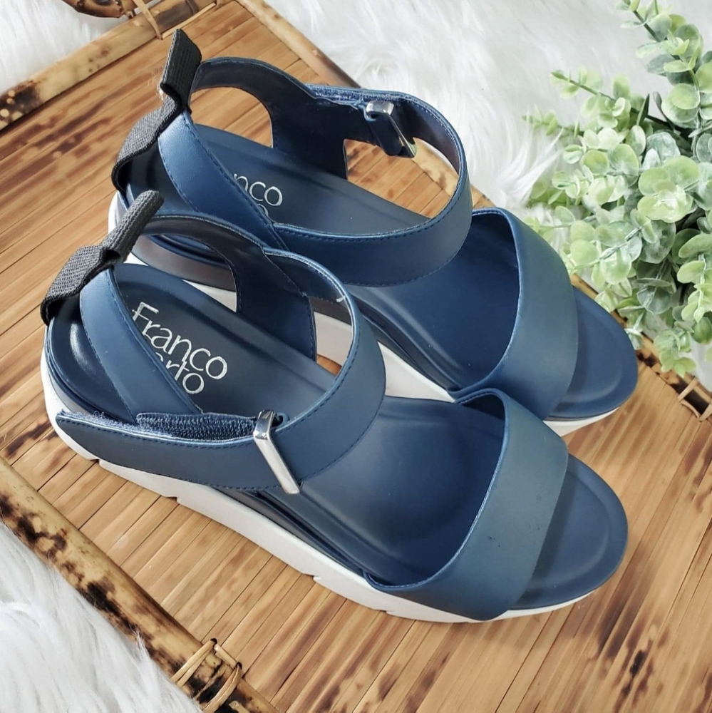 Franco Sarto leather Platform Sandals!!!